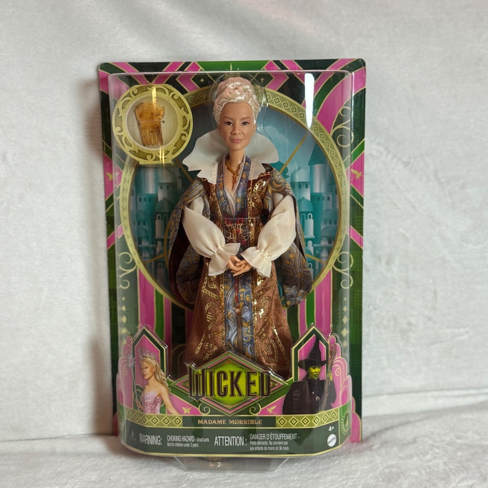 Wicked Movie Madame Morrible 12" Fashion Doll 2024 Mattel Universal, NEW in Box